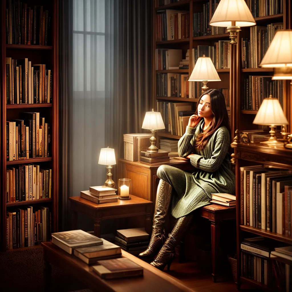 Fotos biblioteca sonho leitura luz