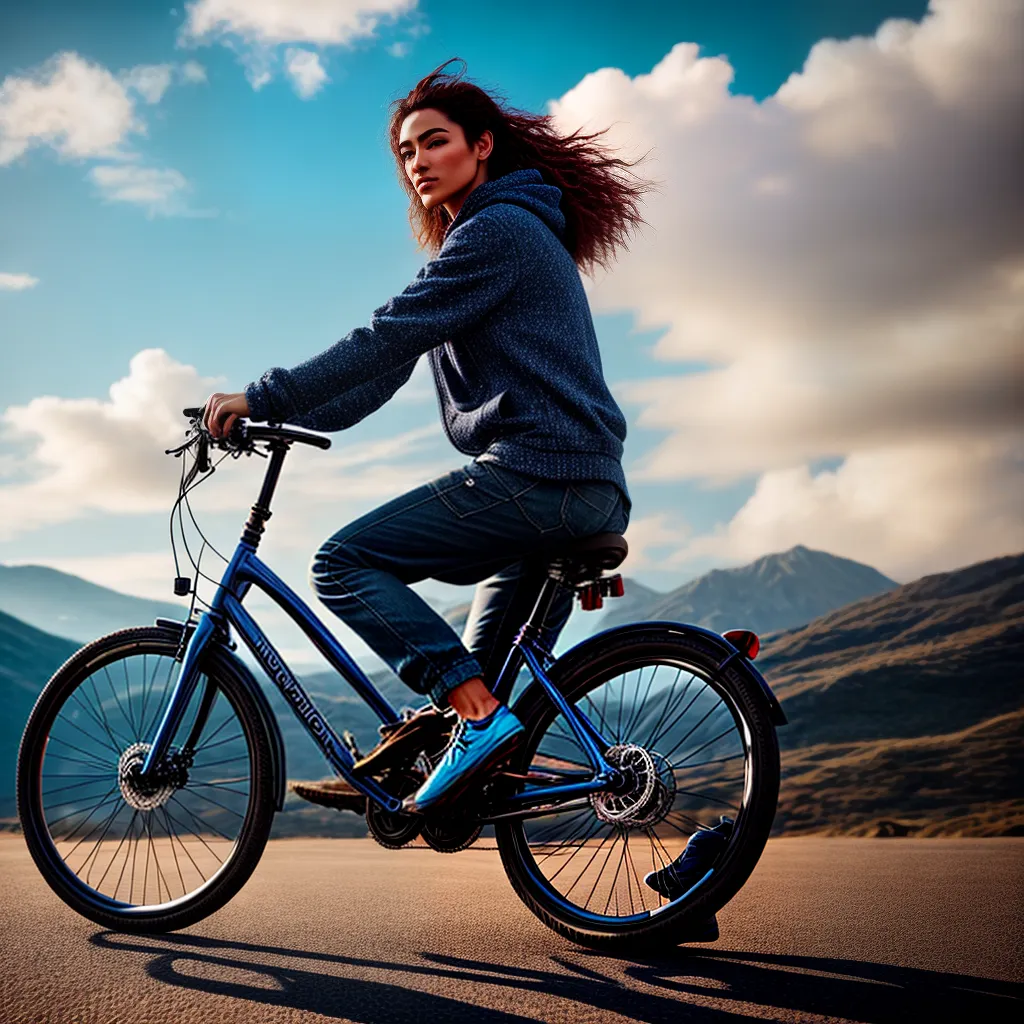 Fotos bicicleta sonho paisagem estrelas