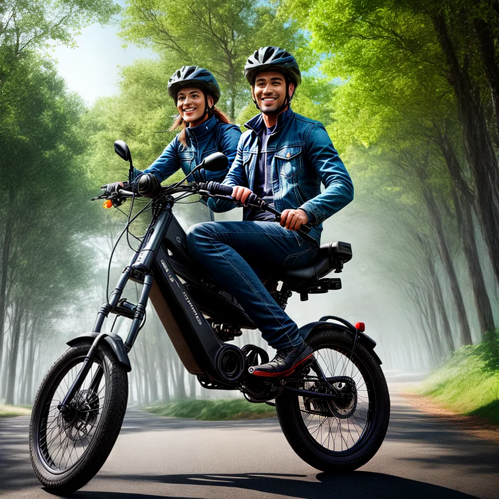 Sonhar com Bicicleta Elétrica: Significado e Interpretação 5 Fotos bike eletrica sorriso aventura natureza