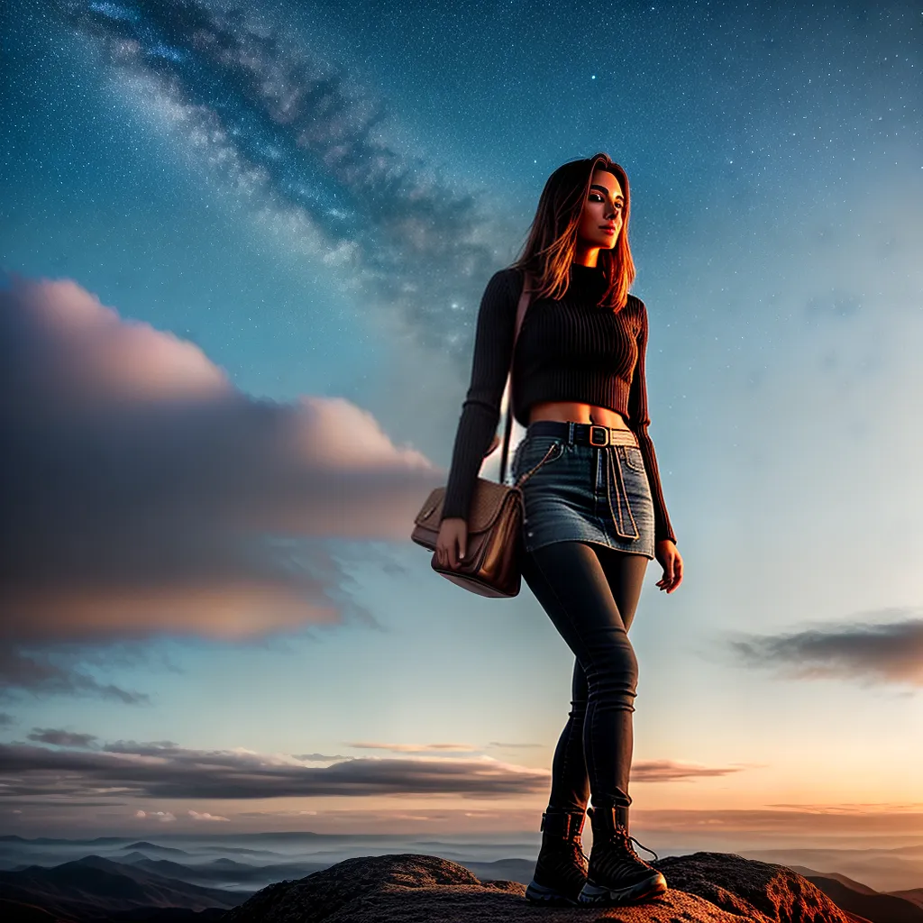 Bolsa de Cintura e o Significado dos Sonhos 5 Fotos bolsa cintura mulher fundo estrelas