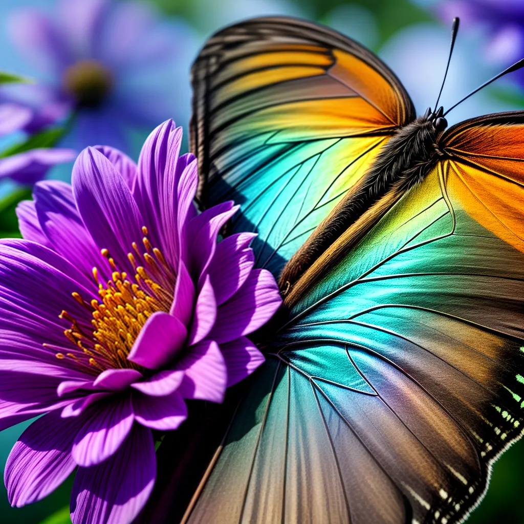 Bibliotecas de Sonhos: o Significado de Sonhar com Borboletas 2 Fotos borboleta colorida flor petalas