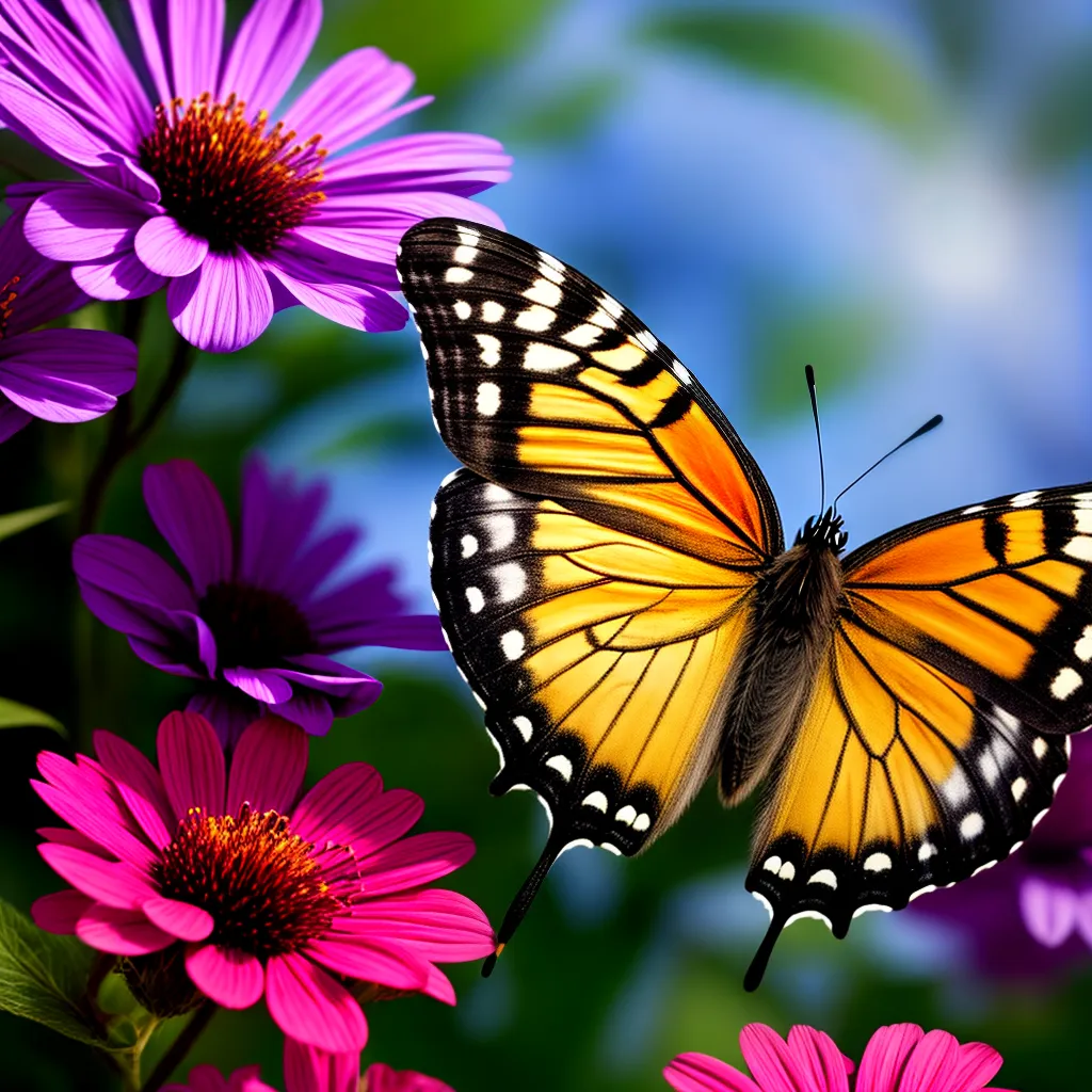 Borboletas em sonhos: Descubra o que isso significa! 5 Fotos borboleta flor sonhos transformacao 4