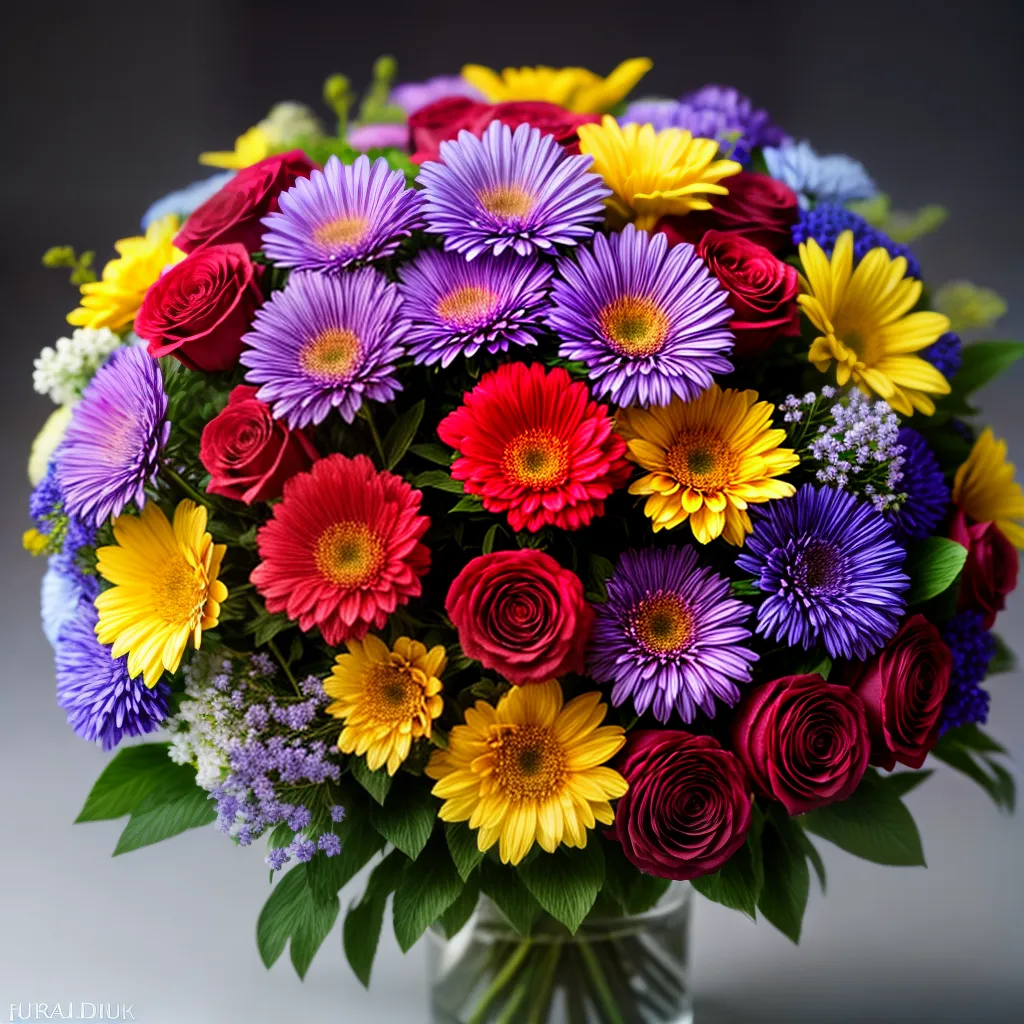 Fotos bouquet colorido sonhos