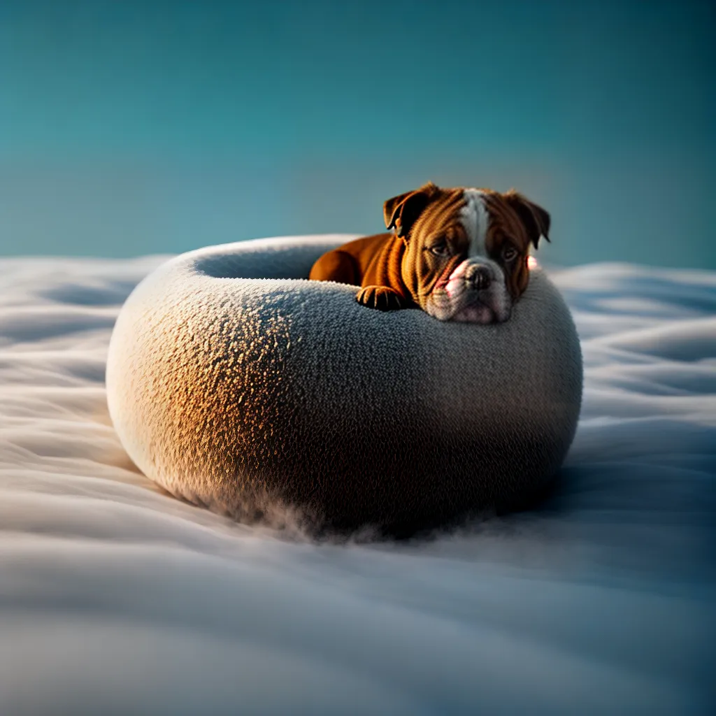 Fotos bulldog sonho nuvem simbolos