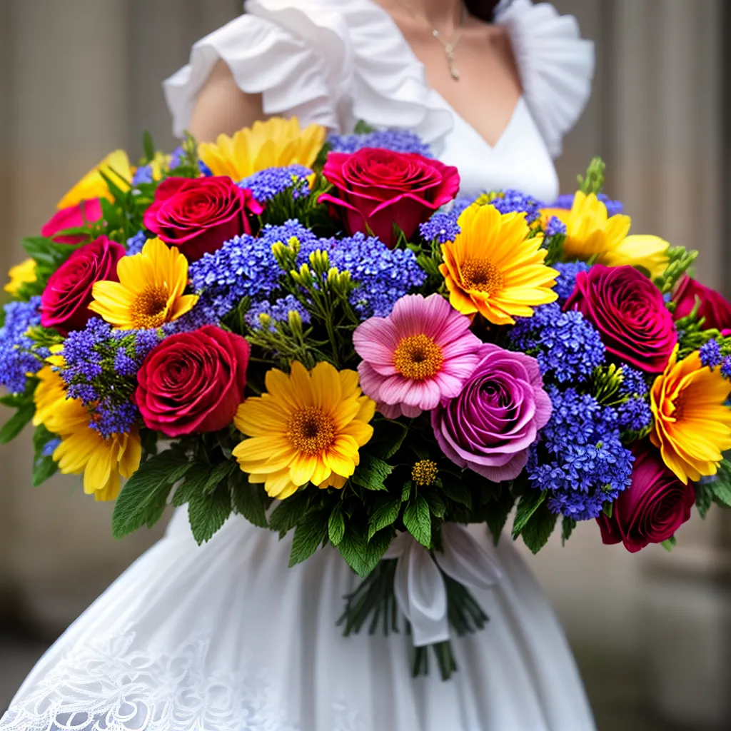 Significado de Sonhar com Laços e Flores: Descubra Agora! 2 Fotos buque flores fitas amor festa