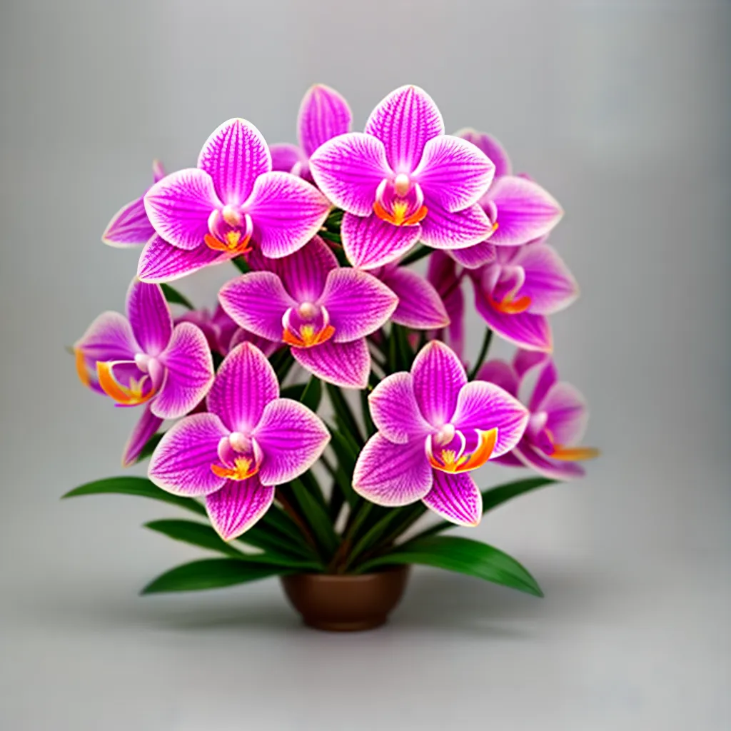Dendrobá e orquídeas: o que significa sonhar com flores? 3 Fotos buque orquideas rosa roxo graca