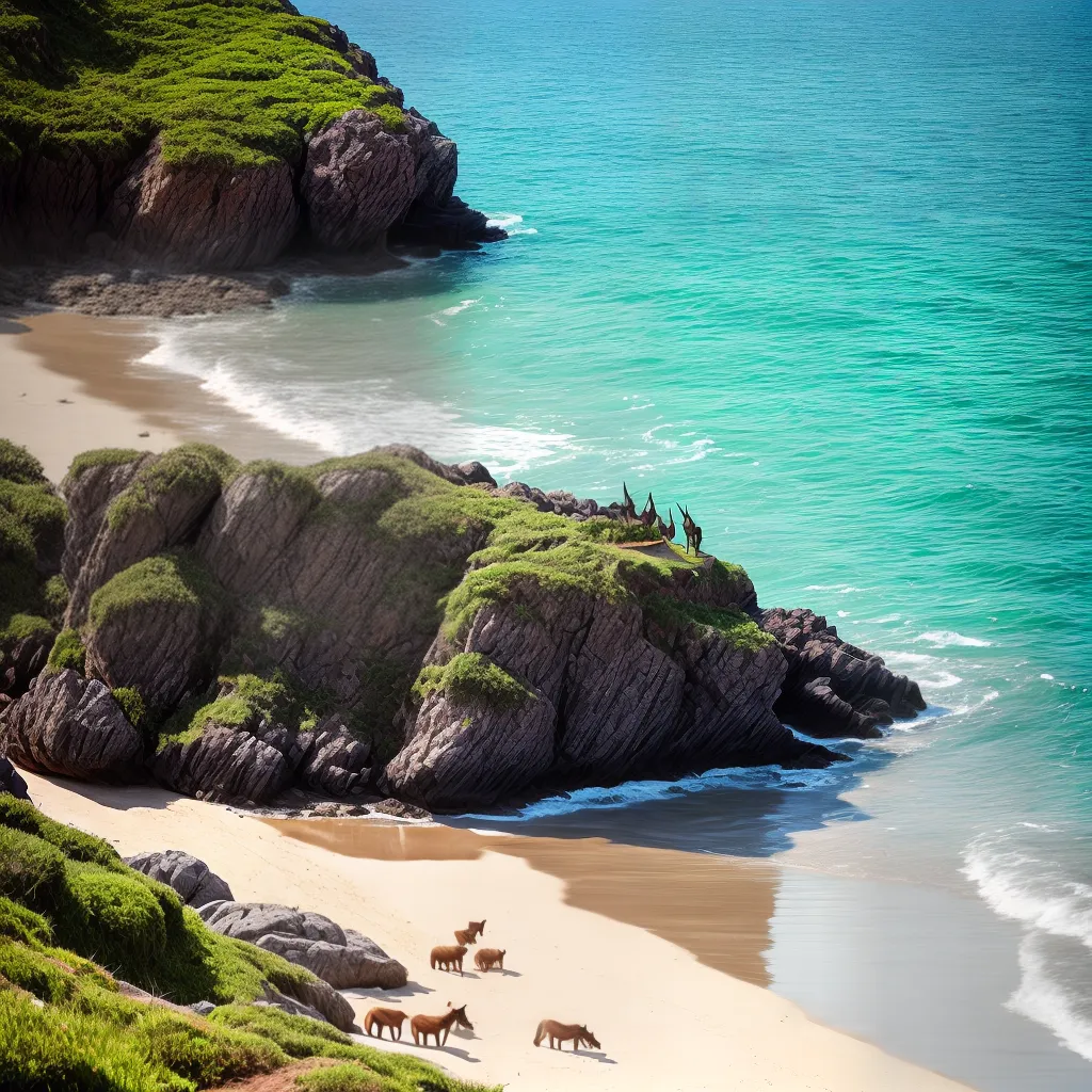 Descubra Qual o Significado de Sonhar com Burros na Praia 4 Fotos burros praia sonho natureza