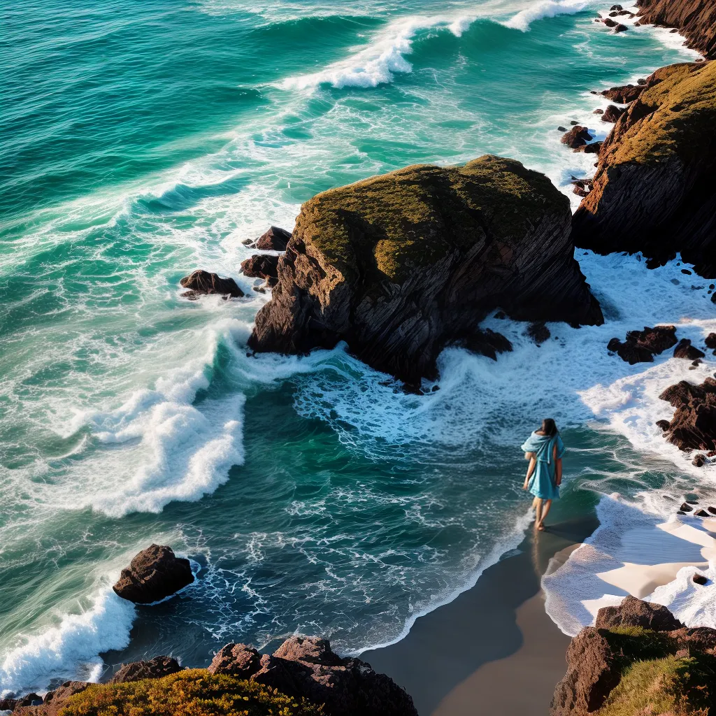 O que Significa Sonhar com Lenço de Ganga na Praia Secreta dos seus Sonhos 3 Fotos cachecol jeans praia sonho gaivotas