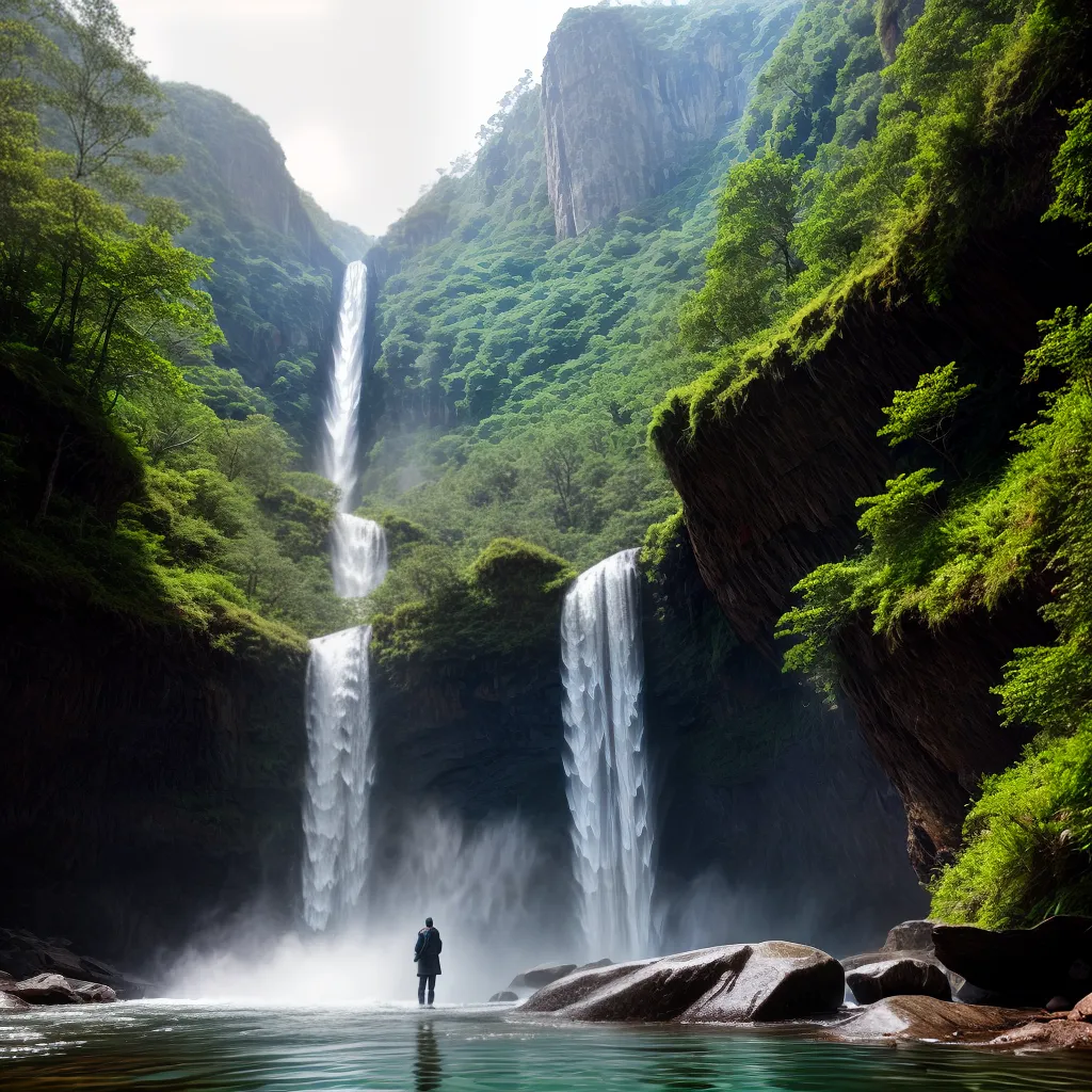 Descubra o significado dos seus sonhos de trilhas e cachoeiras 2 Fotos cachoeira aventura natureza verde