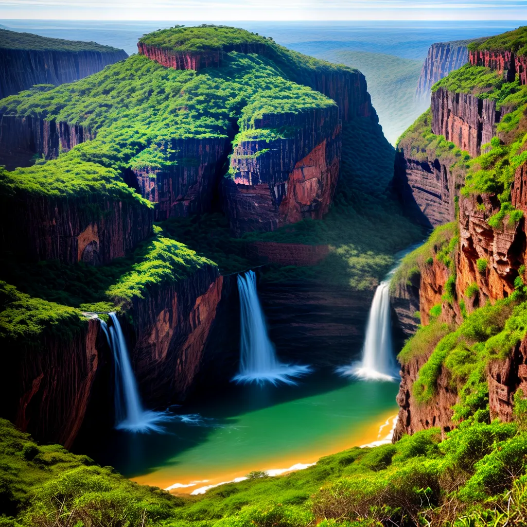 Fotos cachoeira chapada diamantina ecoturismo