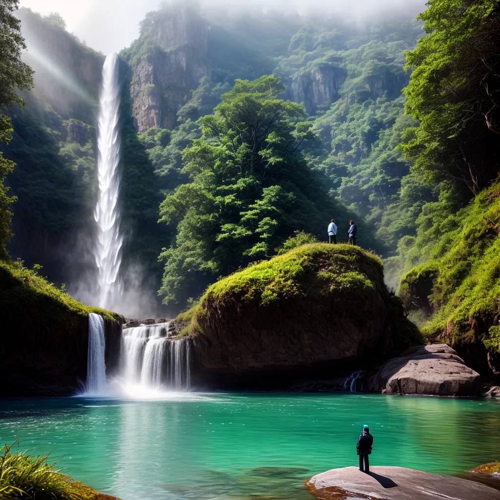 Descubra o Significado de Sonhar com Fontes de Água 2 Fotos cachoeira cristalina paz arcoiris