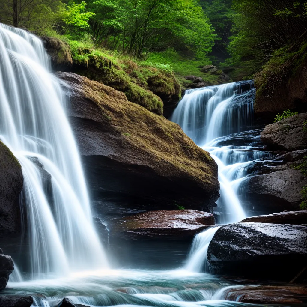 Descubra o Significado de Sonhar com Cachoeiras Turbulentas. 2 Fotos cachoeira emocoes turbulentas processamento