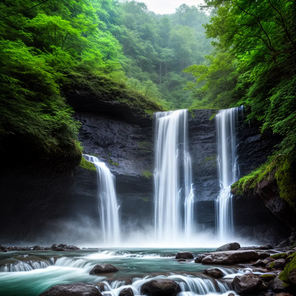 Significado de Sonhar com Caxiti e suas Cachoeiras Encantadas 4 Fotos cachoeira floresta magica sonho
