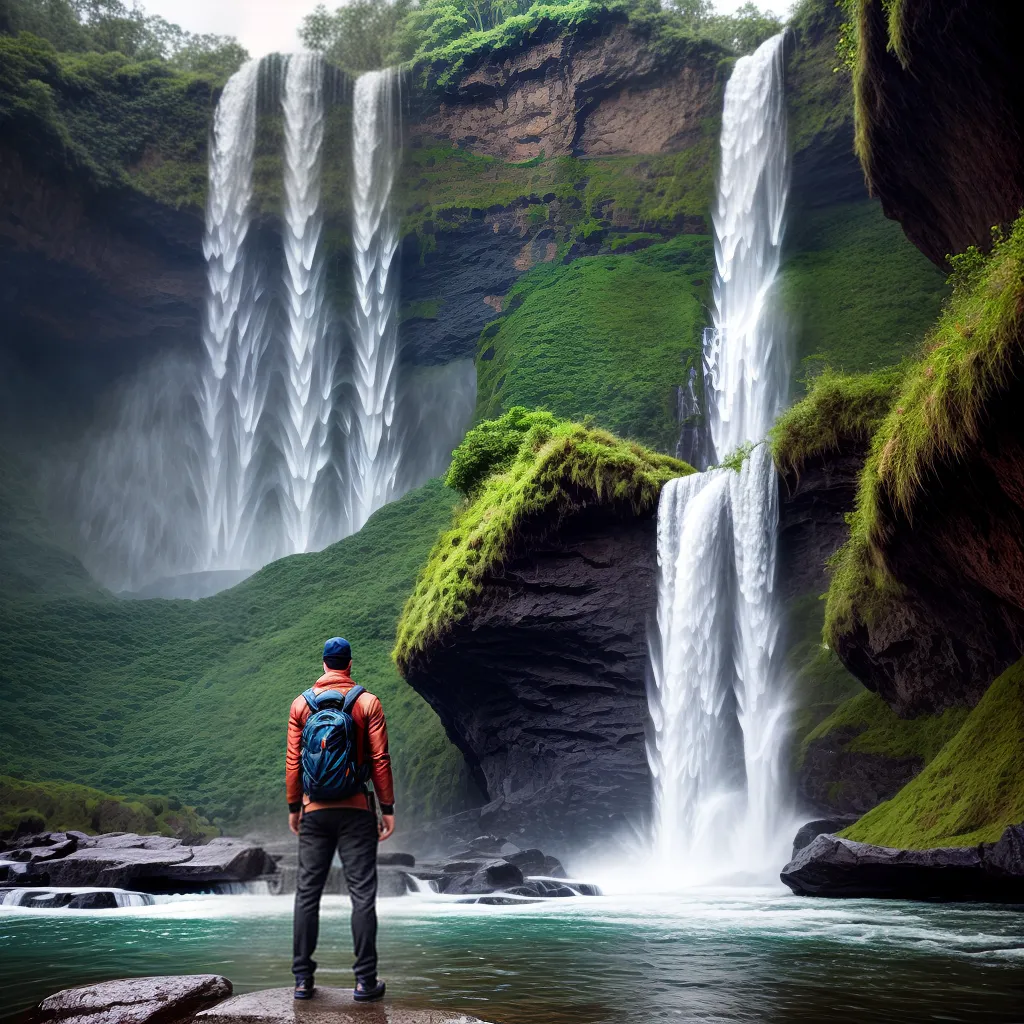 Fotos cachoeira montanhas natureza descoberta