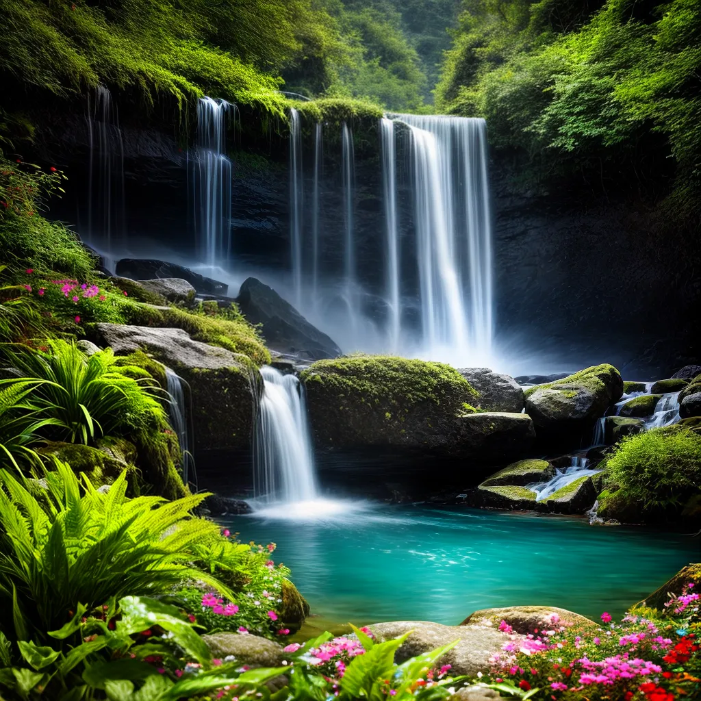 Descubra o significado de sonhar com cachoeiras. 6 Fotos cachoeira natureza flor agua energia