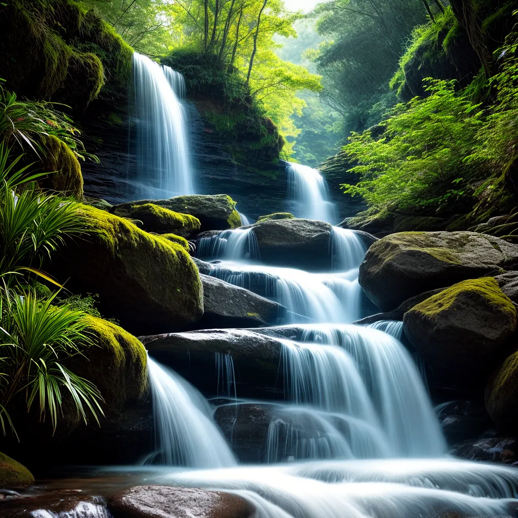 Fotos cachoeira natureza paz vida