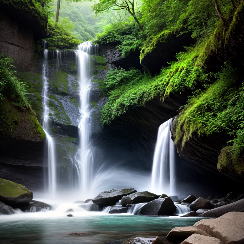 Fotos cachoeira natureza renovacao energia