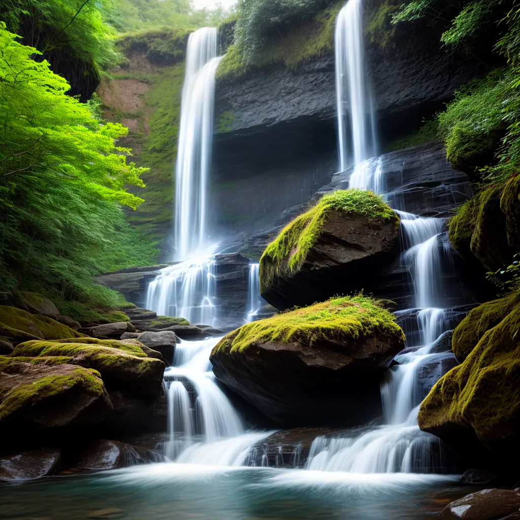 Fotos cachoeira natureza serenidade 1