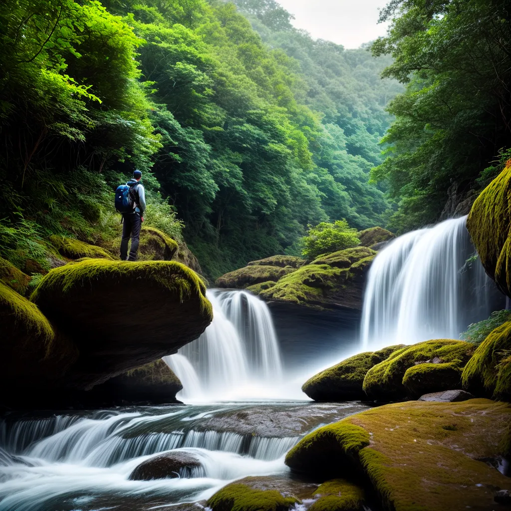 Imersão na Natureza: O que Significa Sonhar com Trilhas e Quedas d'água? 2 Fotos cachoeira natureza serenidade paz 1