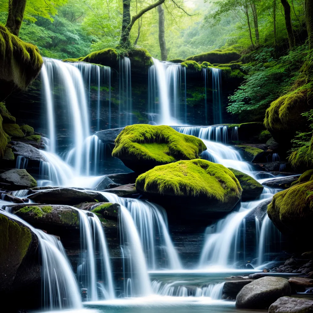 Fotos cachoeira natureza serenidade paz 3