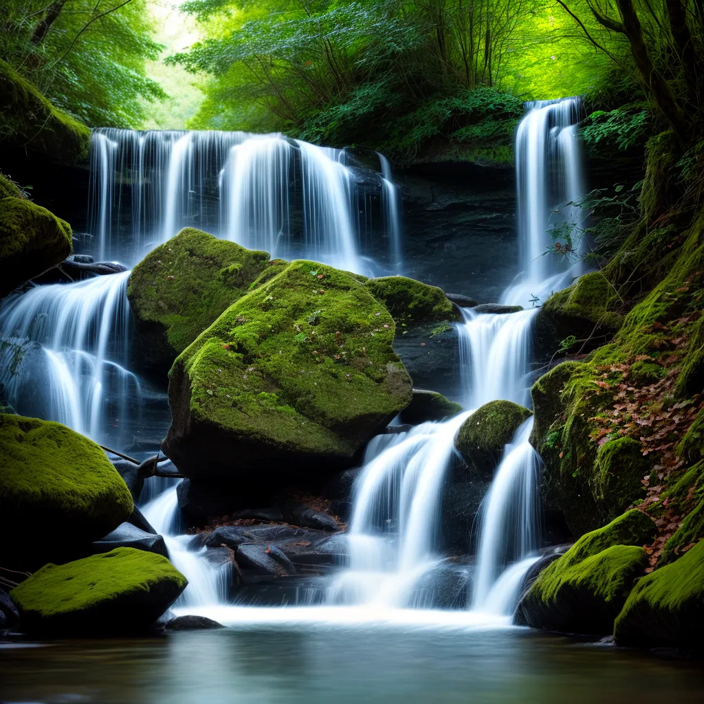 Fotos cachoeira natureza serenidade purificacao