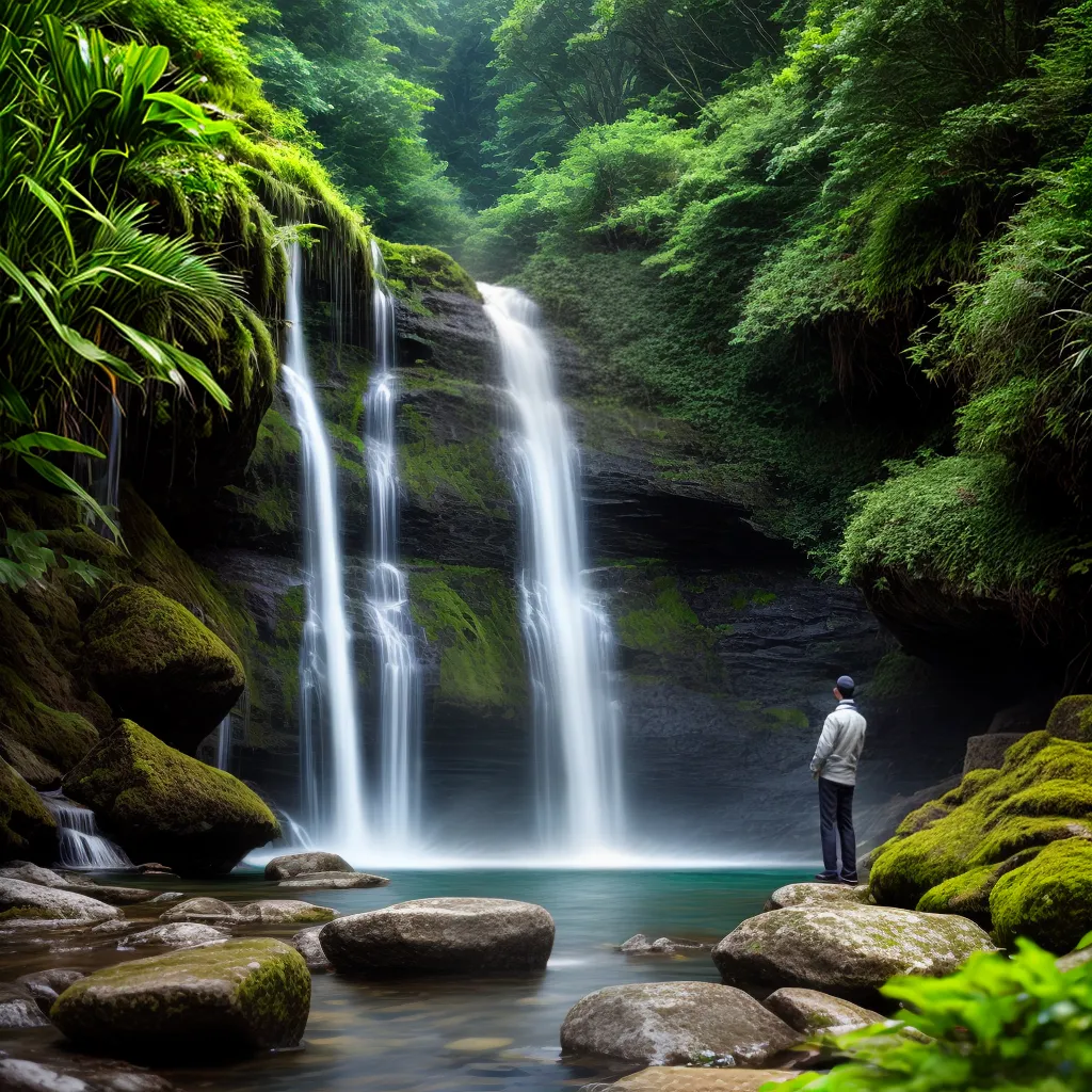 Imersão na Natureza: O que Significa Sonhar com Trilhas e Quedas d'água? 5 Fotos cachoeira natureza serenidade verde