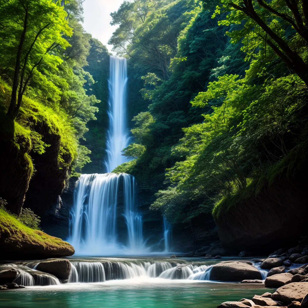 Descubra o Significado de Sonhar com Cachoeira Cristalina em Chácara 4 Fotos cachoeira natureza verde serenidade