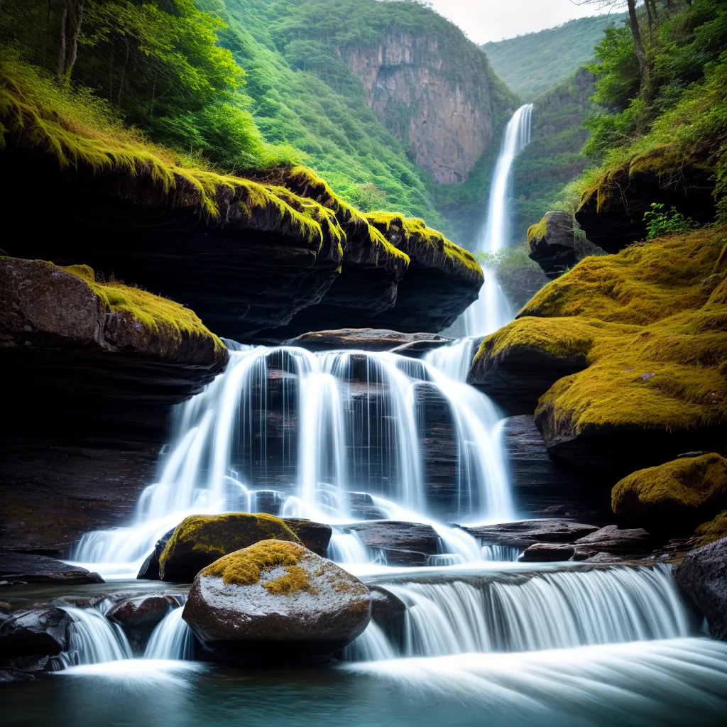 Fotos cachoeira paisagem renovacao
