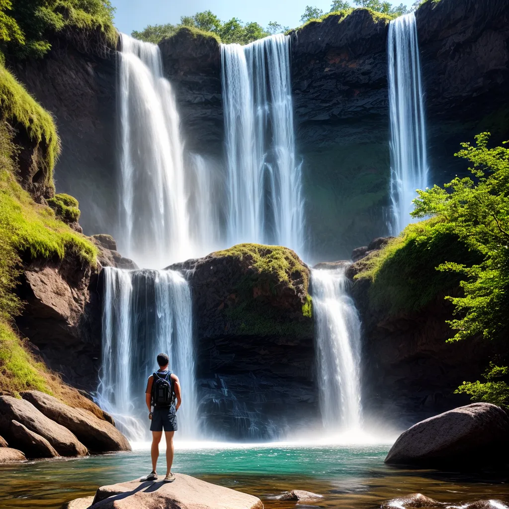 Fotos cachoeira renovacao paz sol