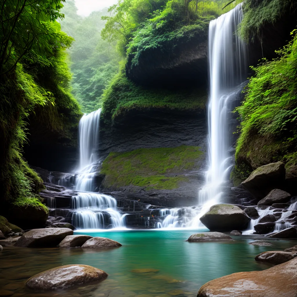 Fotos cachoeira sustentavel natureza verde