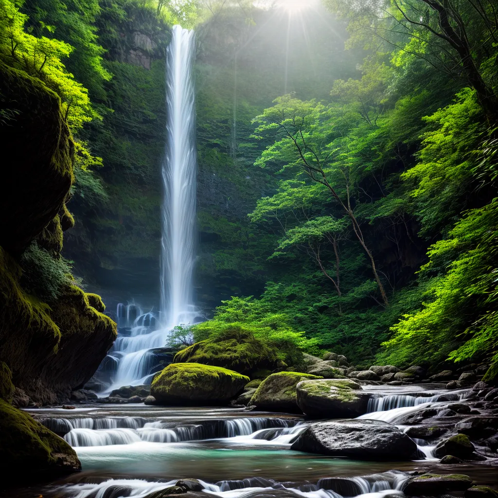 Fotos cachoeira trilha floresta natureza