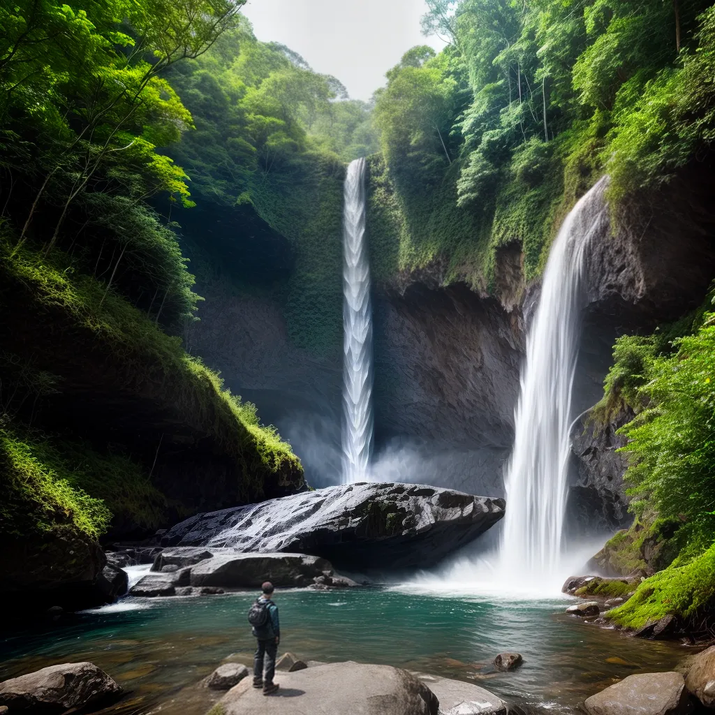 Significados de Sonhar com Trilhas e Cachoeiras: Natureza e Emoções 3 Fotos cachoeira trilha natureza aventura
