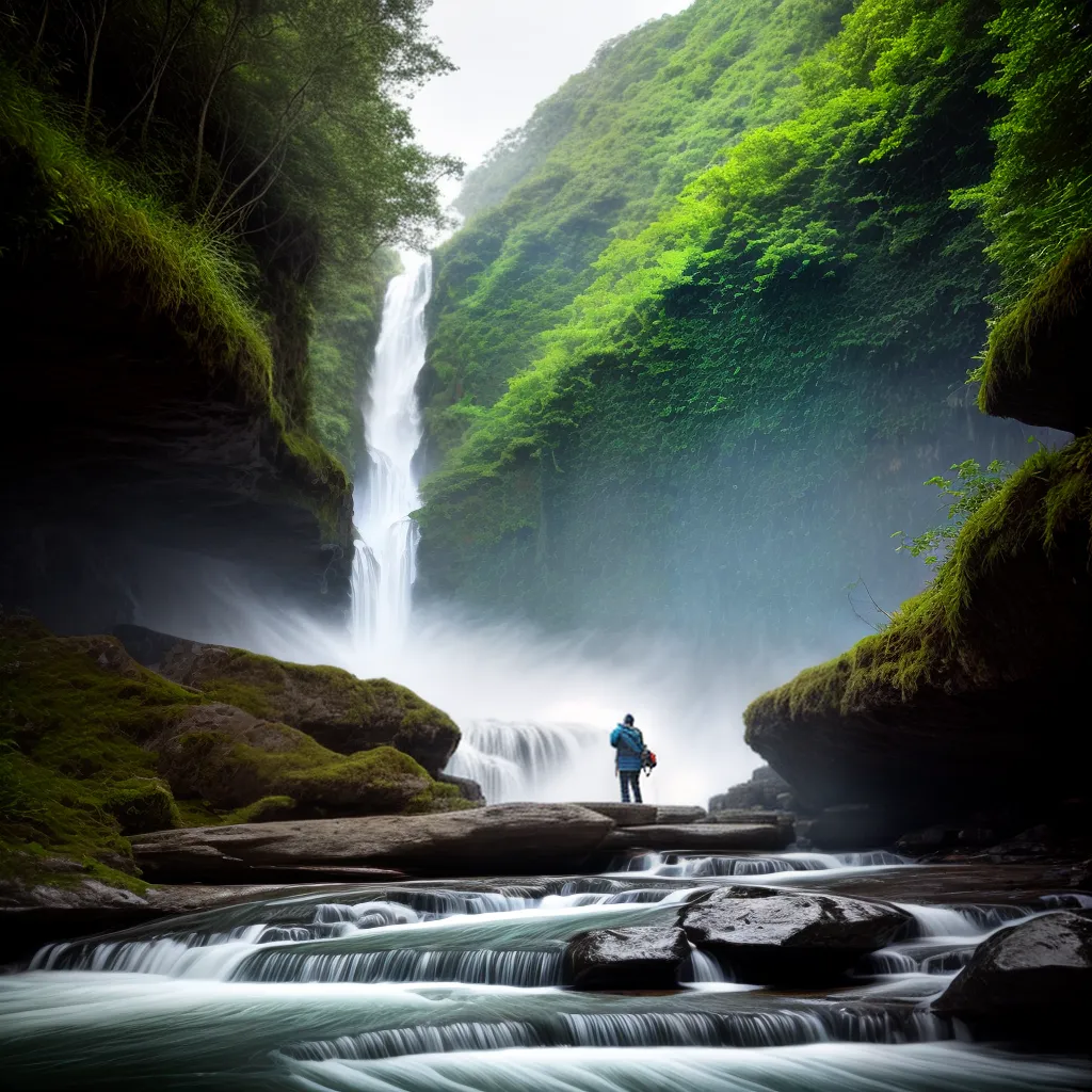 Exploração de sonhos: o que significa sonhar com trilhas e cachoeiras 5 Fotos cachoeira trilha verde aventura