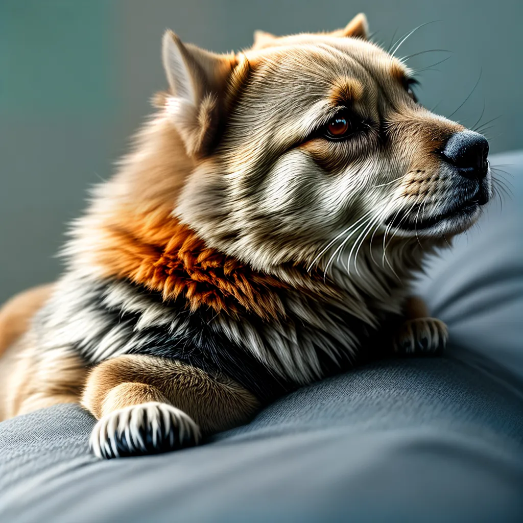Título: Qual o Significado de Sonhar com um Animal Fofinho? 2 Fotos cachorro fofo sonho nuvens coloridas