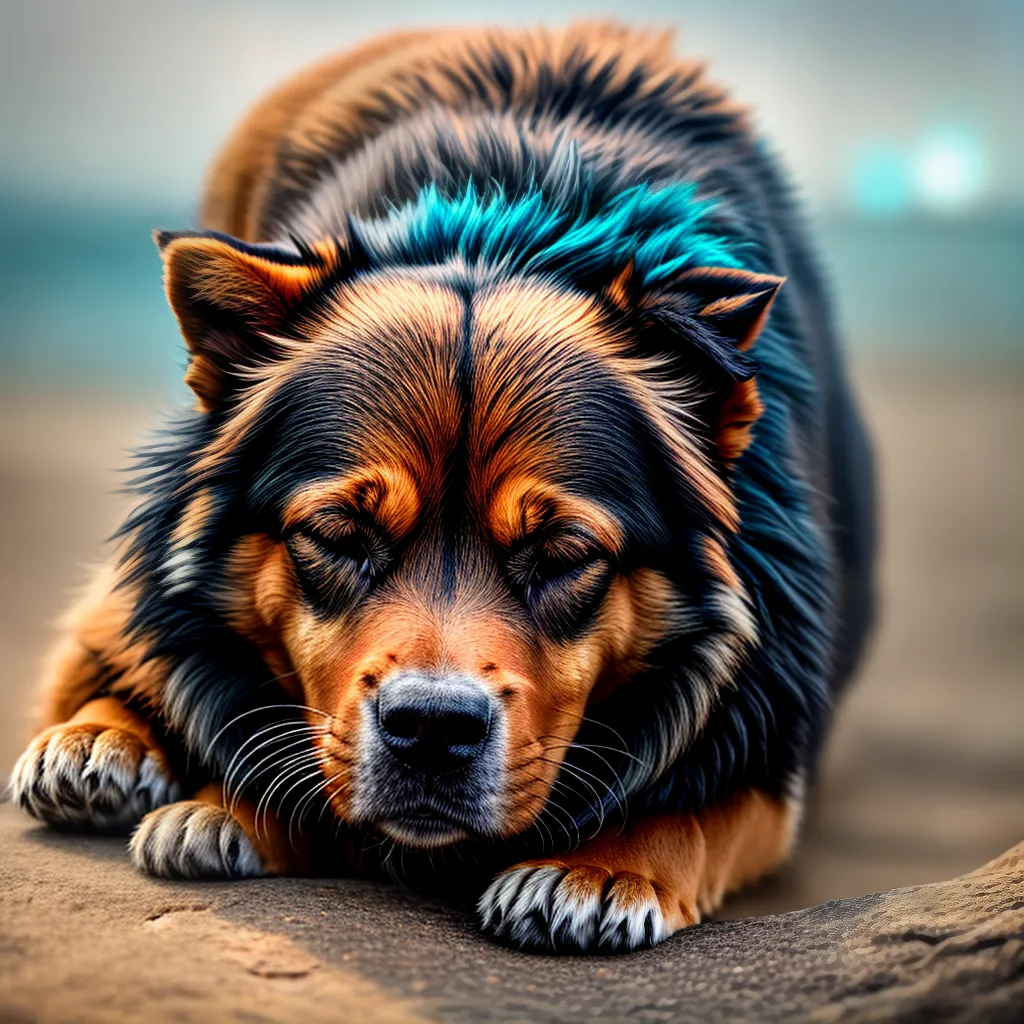Descubra o Significado de Sonhar com Cachorros 3 Fotos cachorro sonho nuvens bolhas pensamento