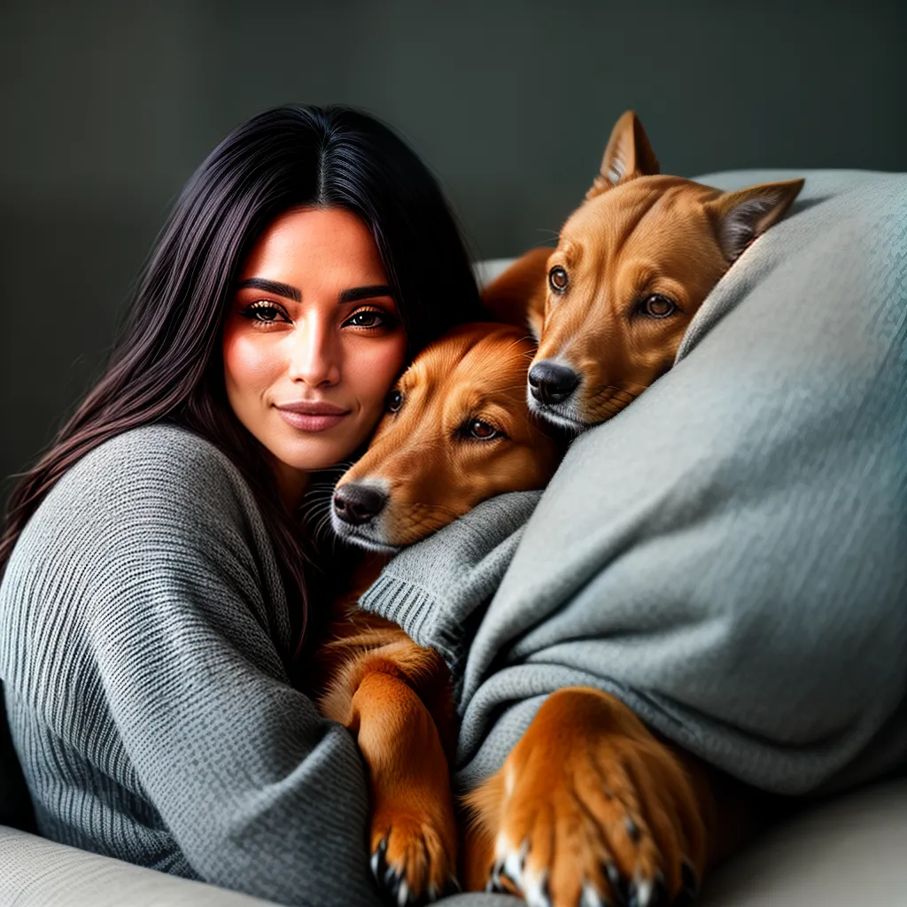 Fotos cachorro sono sofa luz acolhedor
