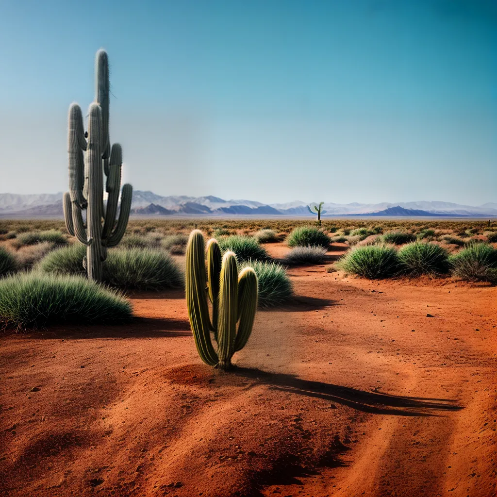 Fotos cacto deserto flores beleza