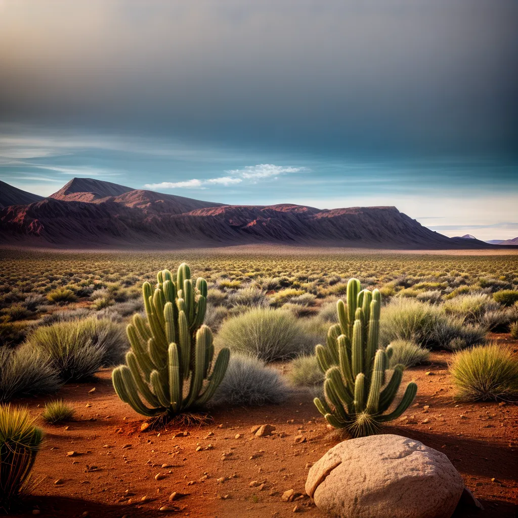 Cacto, deserto e sol: decifrando os sonhos áridos 5 Fotos cacto resiliencia deserto sol 1
