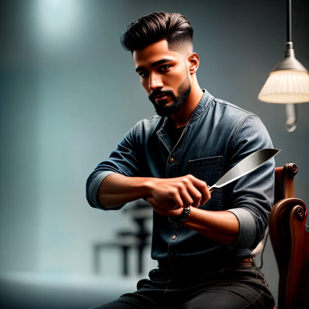 Fotos cadeira barbearia sonho serenidade