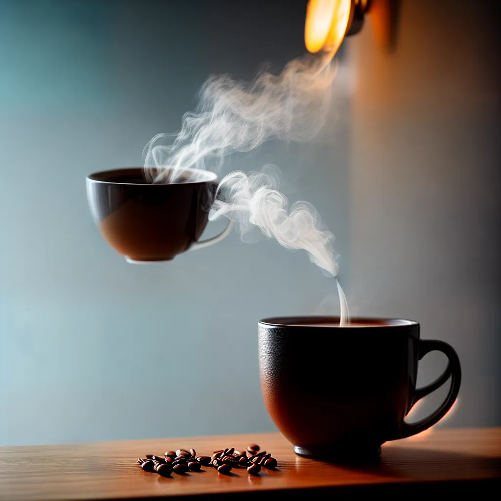 O Que Significa Sonhar com um Café Quente? 2 Fotos cafe fumegante aroma conforto