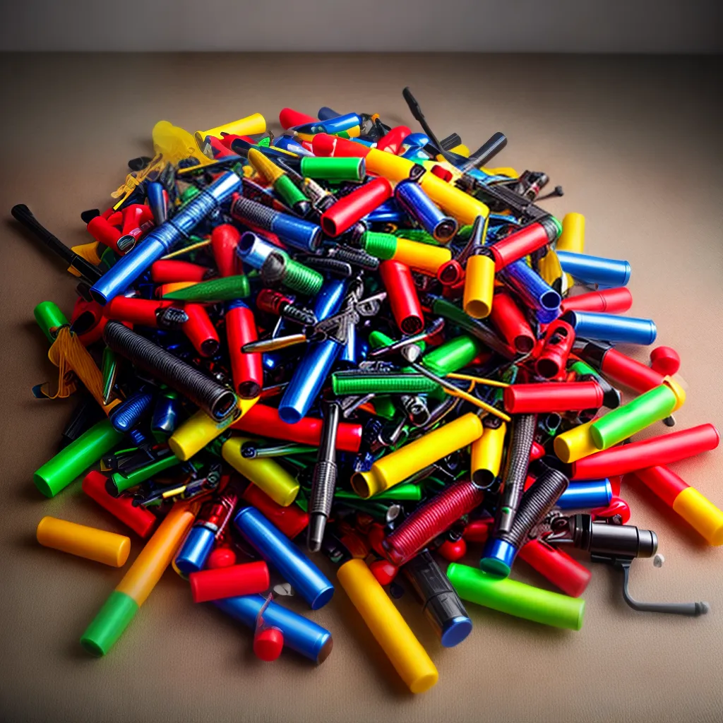 Significado de Sonhar com Armas e Acessórios Infantis 3 Fotos caixa brinquedos armas violencia