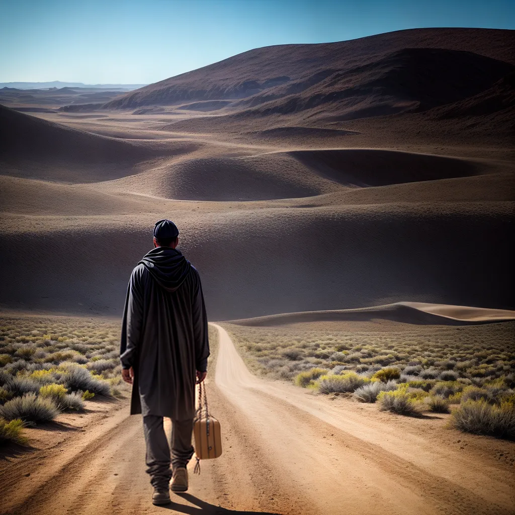 Qual o Significado de Sonhar com Cajado em um Deserto sem Fim 4 Fotos cajado deserto guia forca determinacao