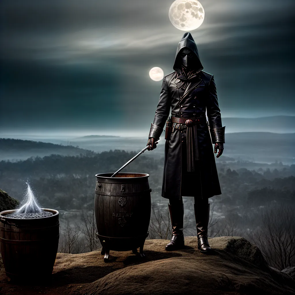 Fotos caldeirao lua cheia misterio magia