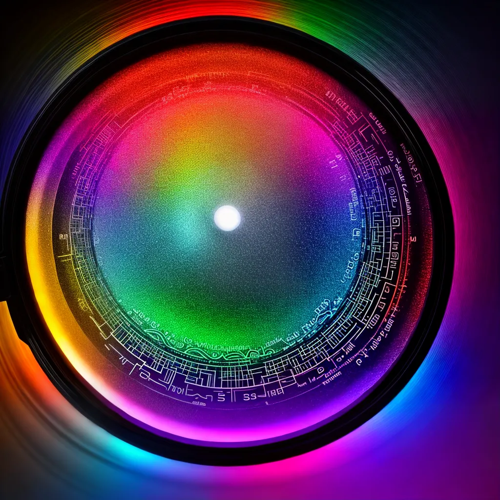 Fotos caleidoscopio cores formas sonhos