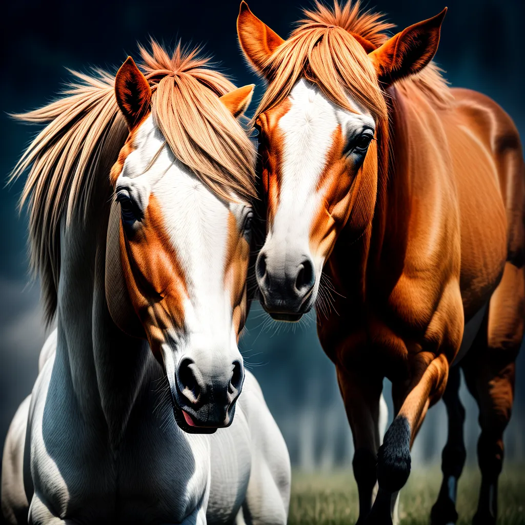 Fotos cama bolha animais cavalo medo