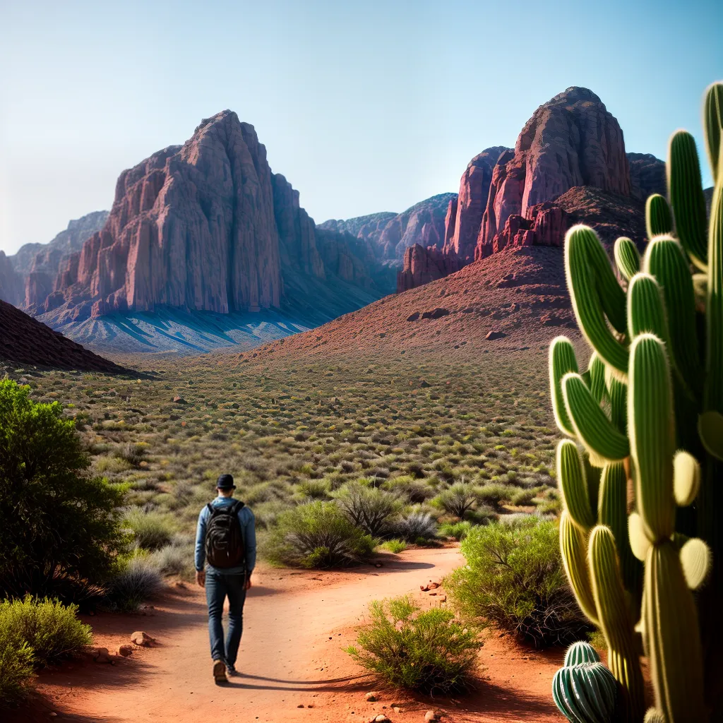 Descubra qual é o significado dos sonhos com cactos 6 Fotos caminhada deserto cactos