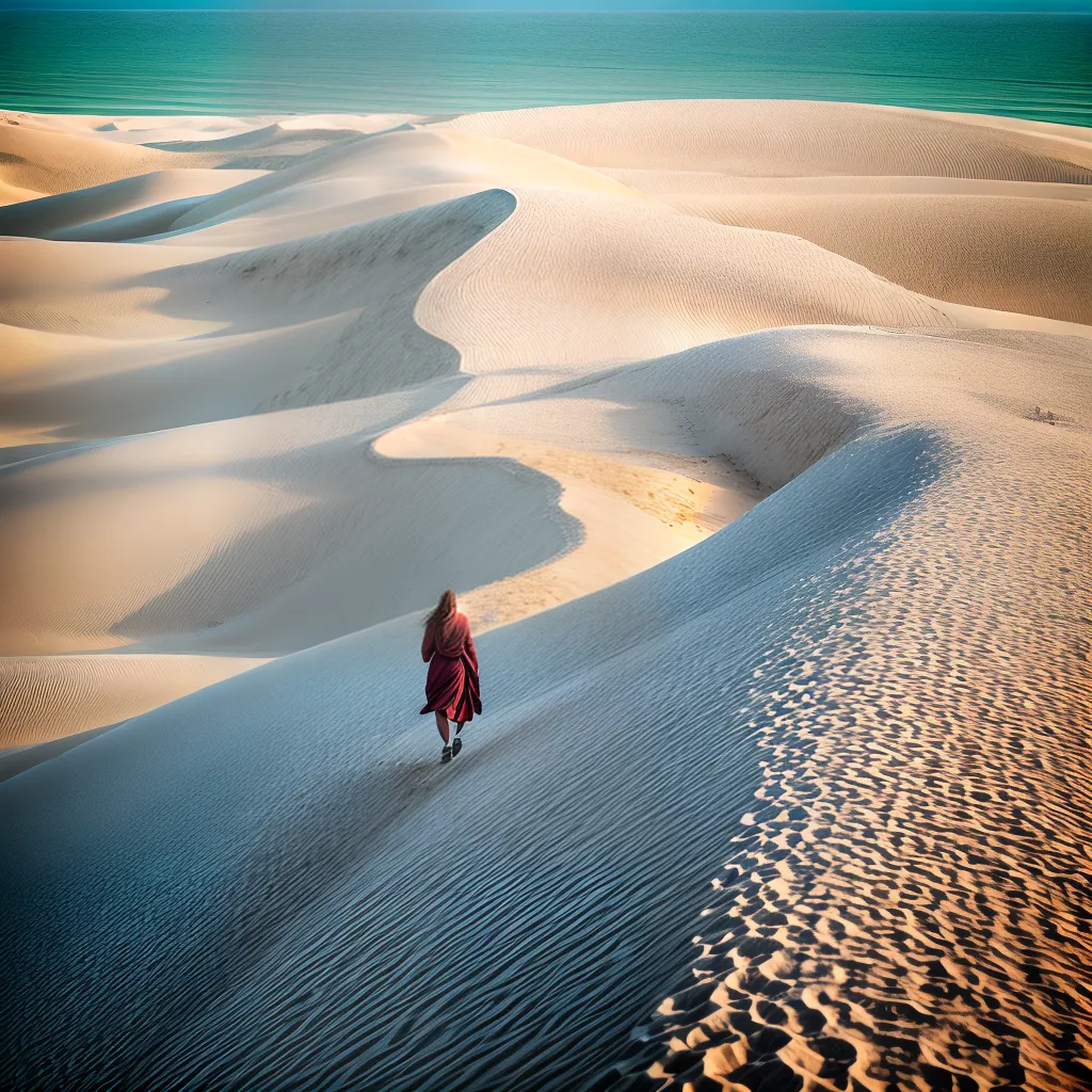 Fotos caminhada lencois maranhenses deserto