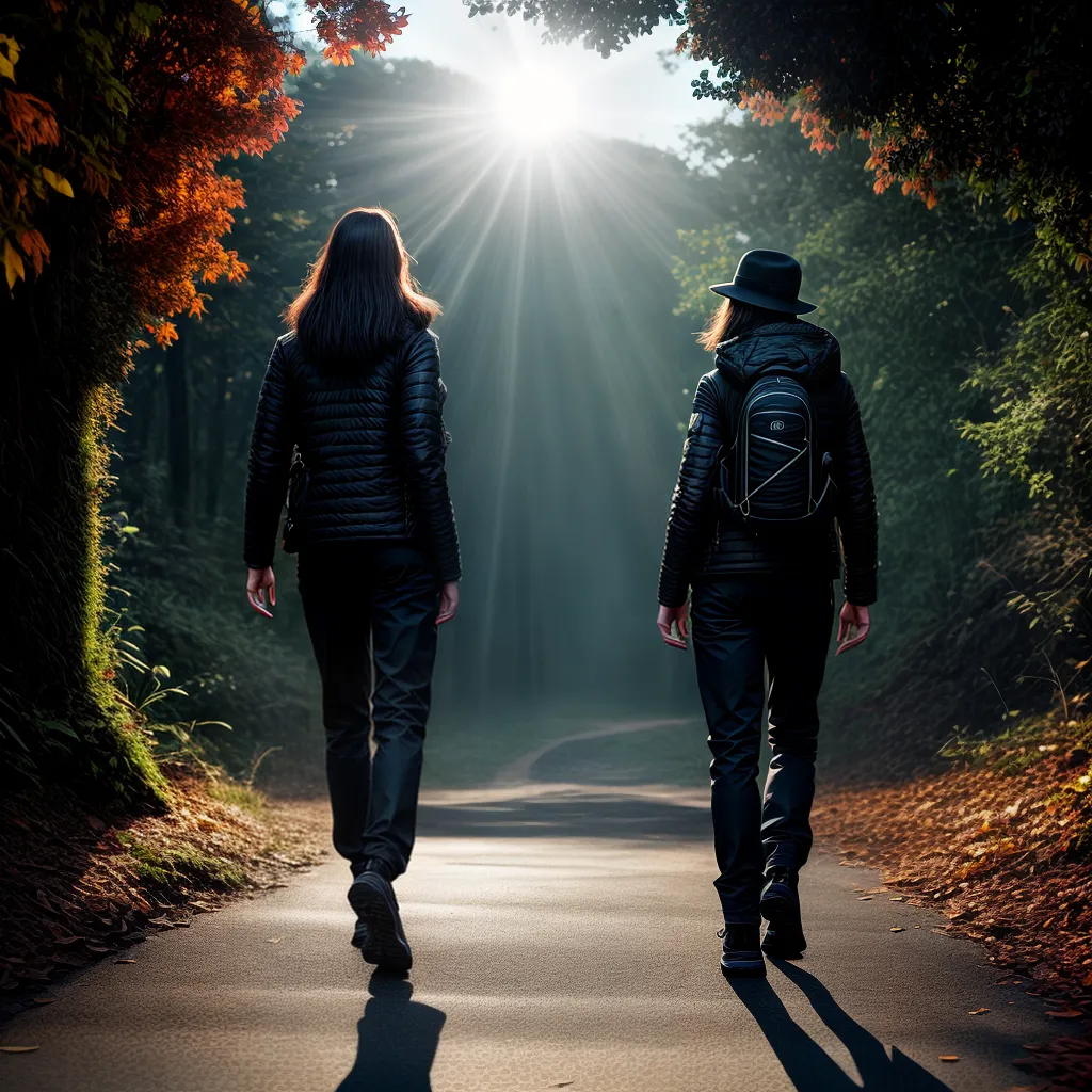 Iluminar caminhos: interpretações de sonhos com luzes 5 Fotos caminhada luz lanterna sombra misterio