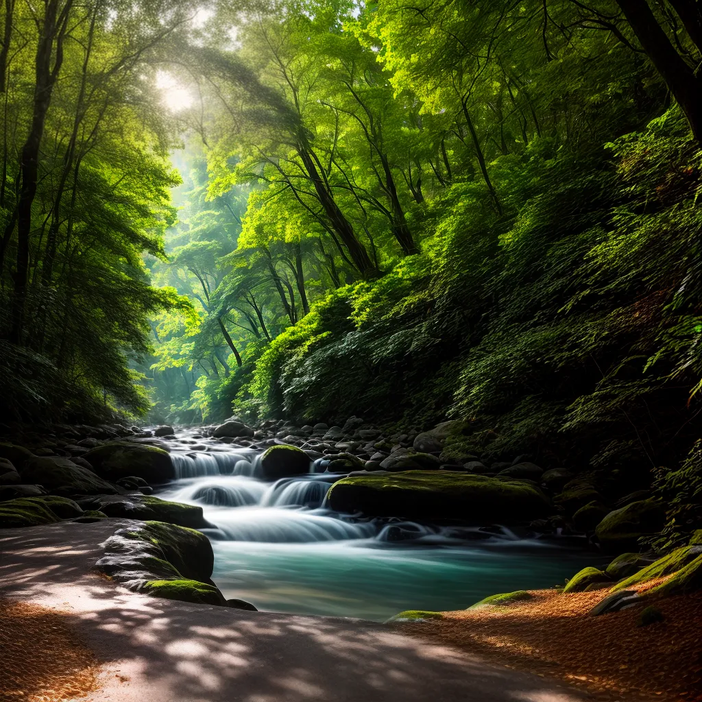 Trilhando a Felicidade: O que Significa Sonhar com Caminhada na Natureza? 4 Fotos caminhada natureza sol serenidade