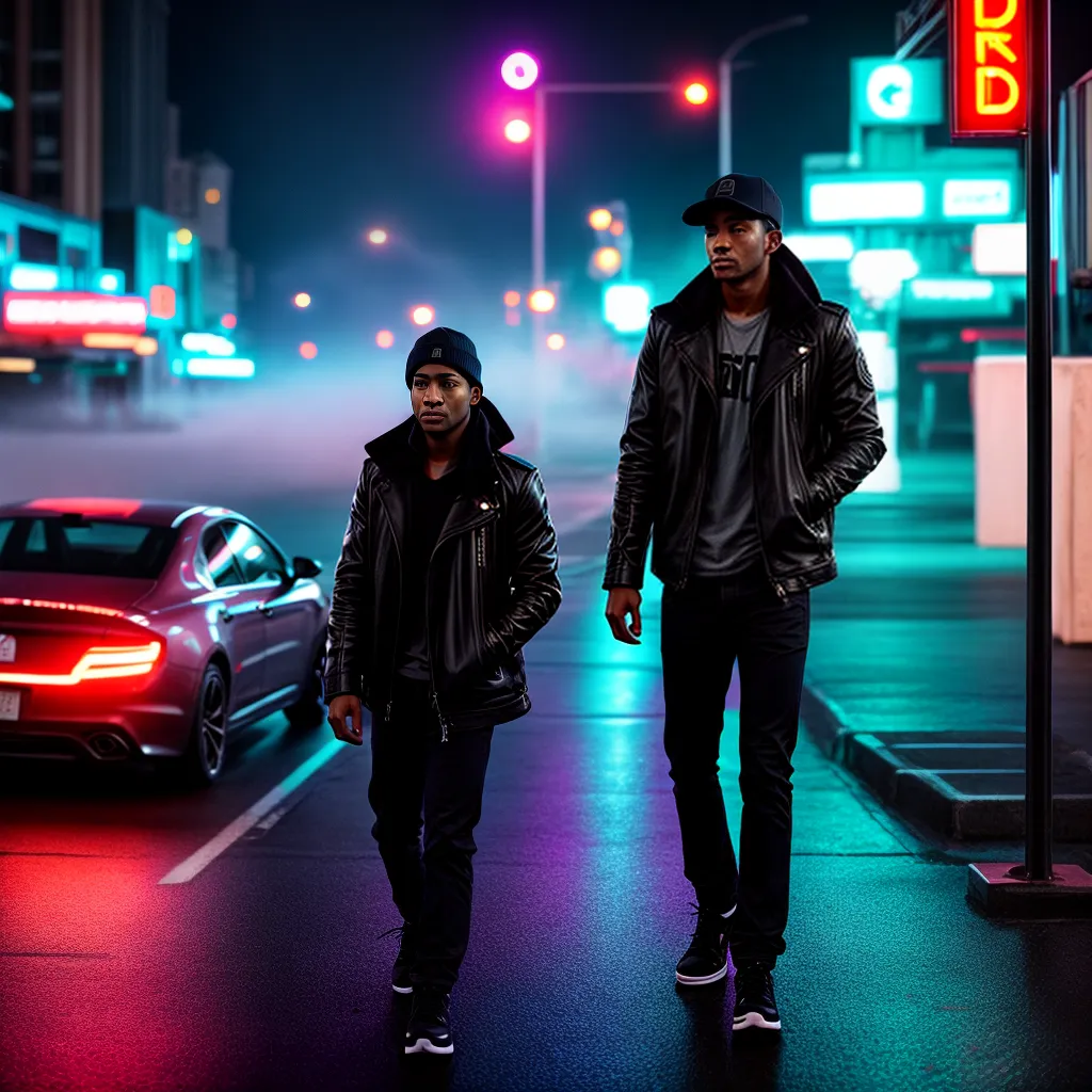 Desvendando o Significado de Sonhar com Vida Noturna 5 Fotos caminhada noturna reflexao neon aventura